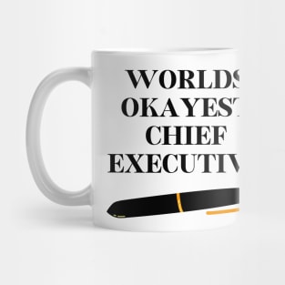 World okayest chief executive Mug